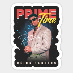 Deion Sanders Aesthetic Tribute 〶 Sticker